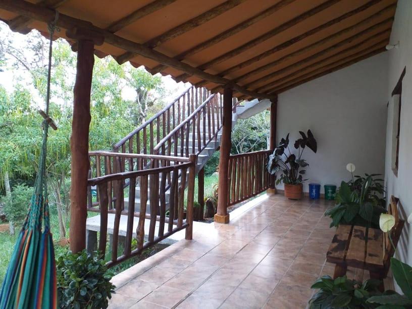 Posada Villa Paula Barichara Exterior foto